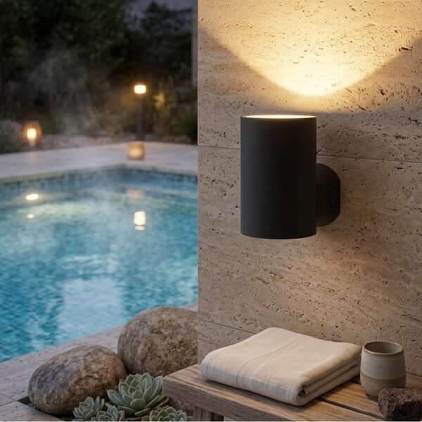 Applique moderno lampadari bartalini idor r1 led ip65 termoplastico monoemissione - Lampadari Bartalini Gesso