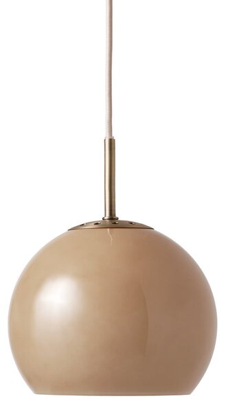 Lampada a sospensione FRANDSEN, Ball, dimmerabile, Marrone / Ruggine, Sala da pranzo, Vetro