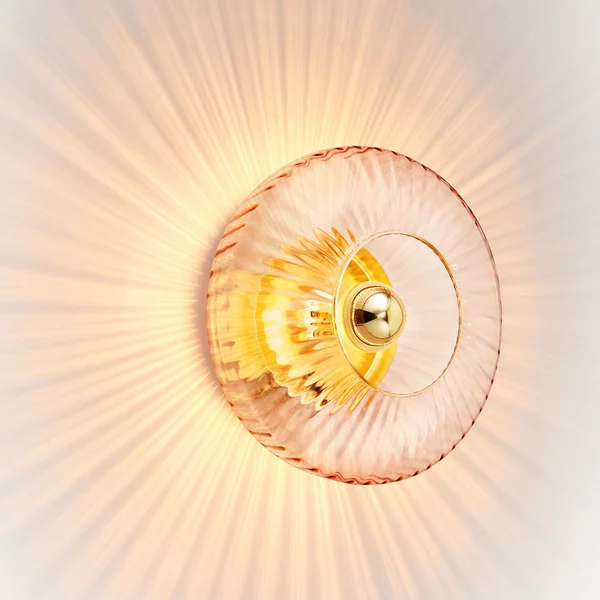 New Wave Optic Applique da Parete XL Rose/Gold - Design By Us DESIGN BY US