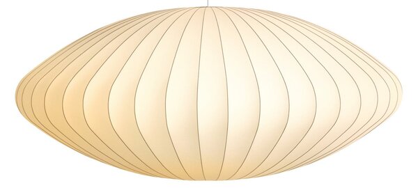 Lampada a sospensione HAY, Nelson Saucer Bubble, dimmerabile, Bianco, Soggiorno, Plastica, Design