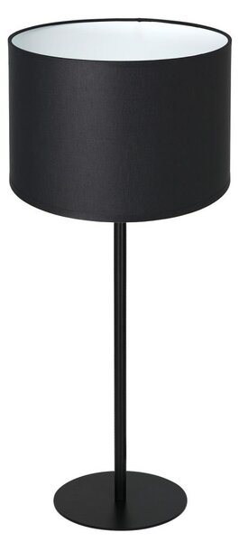 Lampada da tavolo ARDEN 1xE27/60W/230V diametro 25 cm nero/bianco