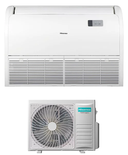 Hisense Climatizzatore Pavimento/Soffitto 24000 btu Monosplit Condizionatore con Pompa di Calore Classe A++/A+ (Unit Interna + Unit Esterna) Coma