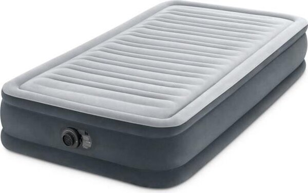 Materasso gonfiabile, Intex Comfort Plush Mid-Rise, 1 persona, 100 x 190 cm, Fiber Tech