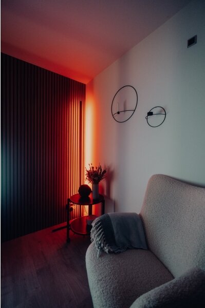 Osram - LED RGBW Lampada da terra dimmerabile SMART+ CORNER LED/14W/230V Wi-Fi