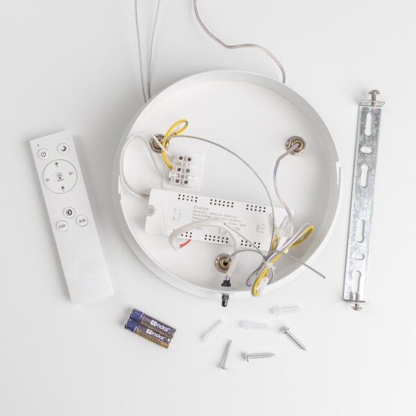 Brilagi - Lampadario LED dimmerabile a sospensione con cavo LED/40W/230V 3000-6500K bianco + telecomando