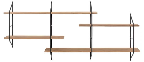 Mensola murale XL legno BRIDGE