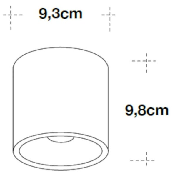 Plafoniera moderna lampadari bartalini inemeg b led termoplastico - Lampadari Bartalini Gesso
