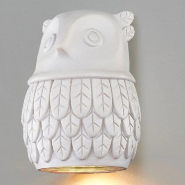 Applique gesso lampadari bartalini lwo gu10 led verniciabile moderno monoemissione - Lampadari Bartalini Gesso
