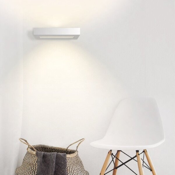 Applique gesso lampadari bartalini oton g9 led verniciabile moderno biemissione - Lampadari Bartalini Gesso