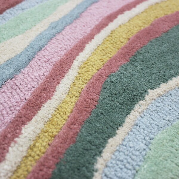 Tappeto in lana tessuto a mano 120x170 cm Abstract Flow - Flair Rugs