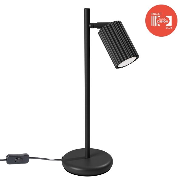BRILAGI - Lampada da tavolo LED CRESTO 1xGU10/10W/230V nera