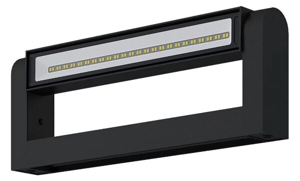 Brilagi - Lampada da parete LED per esterni SALERNO LED/12W/230V 35,5 cm nero IP65