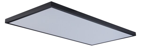Brilagi - Plafoniera da bagno FRAME LED/96W/230V 120x60 cm IP44 nera