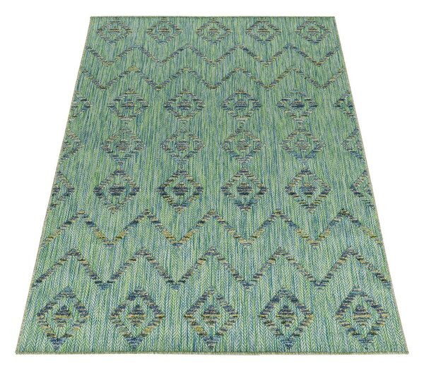 Passatoia verde per esterni 80x250 cm Bahama - Ayyildiz Carpets