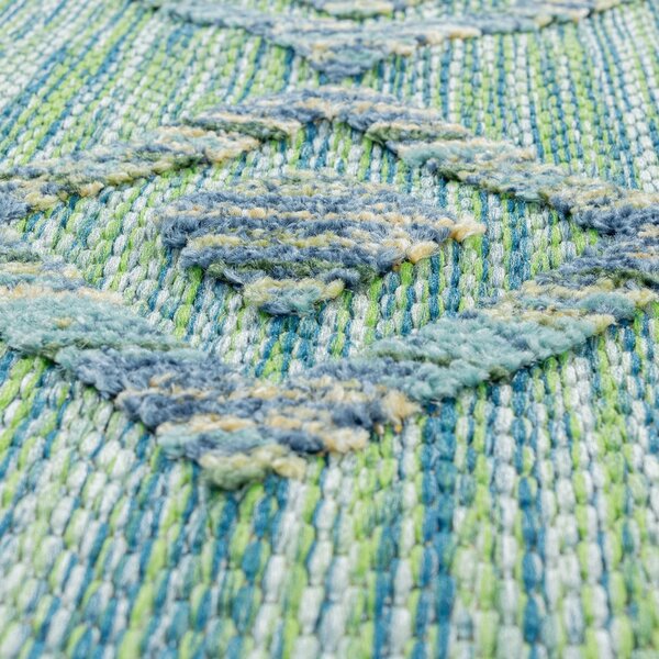 Passatoia verde per esterni 80x250 cm Bahama - Ayyildiz Carpets