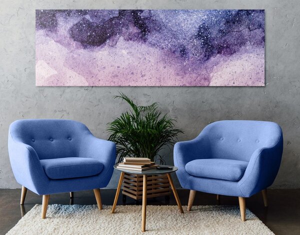 Stampa su tela – Astrazione del cielo notturno