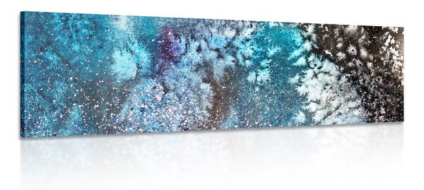 Quadro su tela – Astrazione con colori ad acquerello