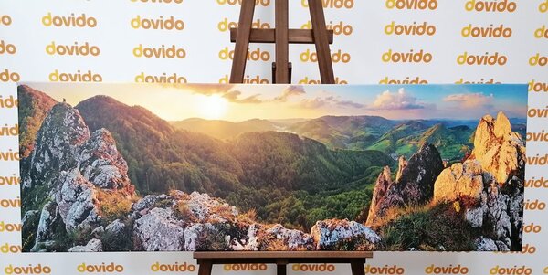 Stampa su tela – Vršatské bradla in Slovacchia