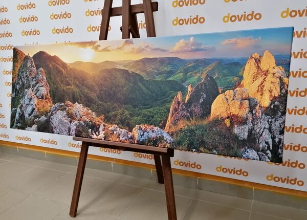 Stampa su tela – Vršatské bradla in Slovacchia