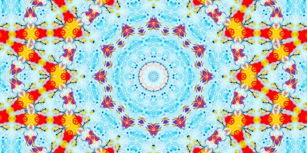 Stampa su tela – Mandala interessante