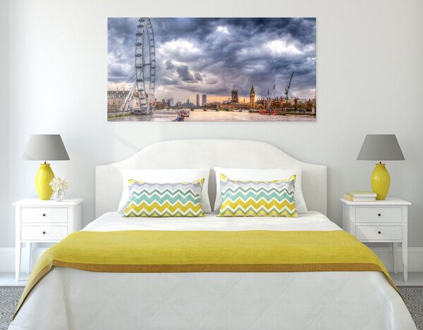 Quadro su tela – Londra unica e il fiume Tamigi