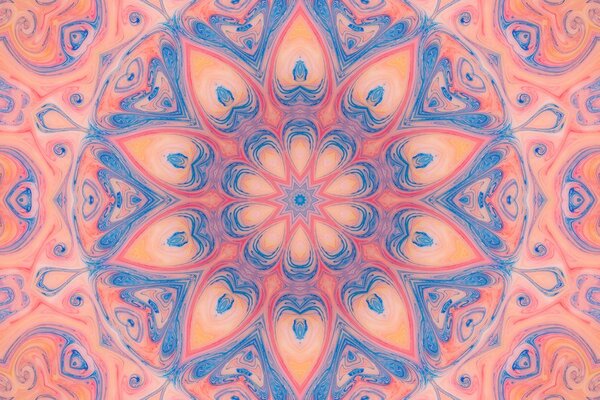 Stampa su tela – Mandala ipnotica