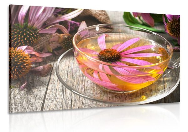Quadro su tela – Tazza di tè alle erbe