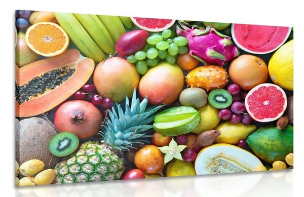 Stampa su tela – Frutta tropicale