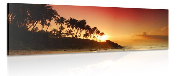 Quadro su tela – Tramonto in Sri Lanka