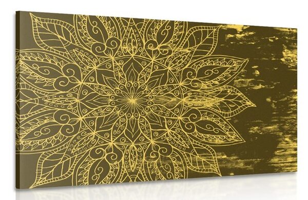 Quadro su tela – Texture Mandala