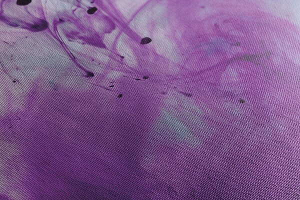 Quadro su tela – Astrazione viola magica