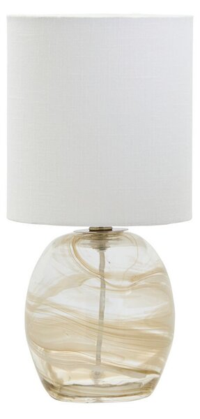 Lampade da tavolo House Doctor, Hite, Beige, Soggiorno, Vetro, Design