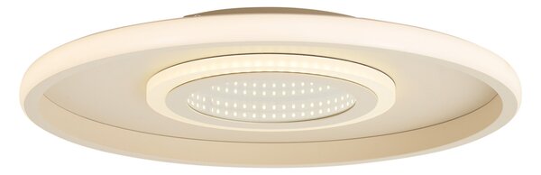 Plafoniera moderna bianca con LED integrato e interruttore a 3 vie - Frini