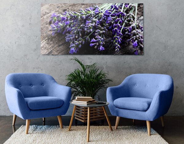 Stampa su tela – Bouquet di lavanda