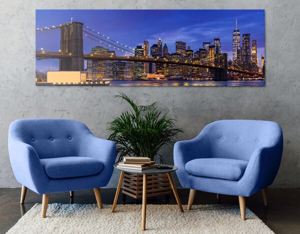Stampa su tela – Affascinante ponte di Brooklyn