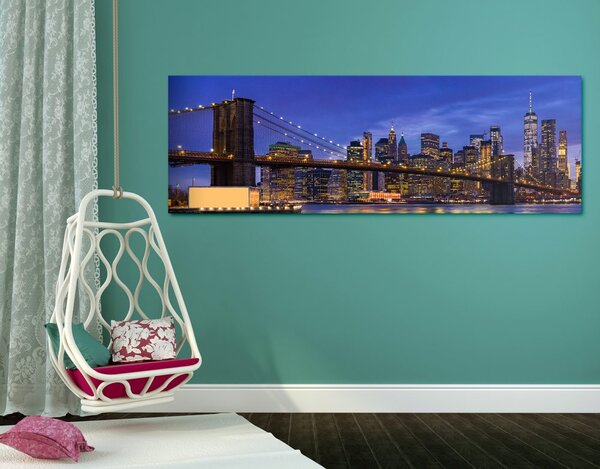 Stampa su tela – Affascinante ponte di Brooklyn