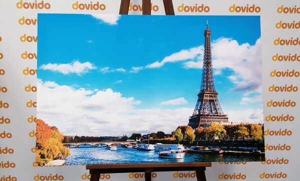 Stampa su tela – Splendido panorama di Parigi