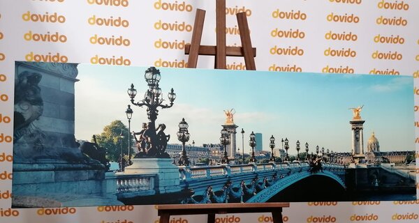 Stampa su tela – Ponte Alessandro III a Parigi