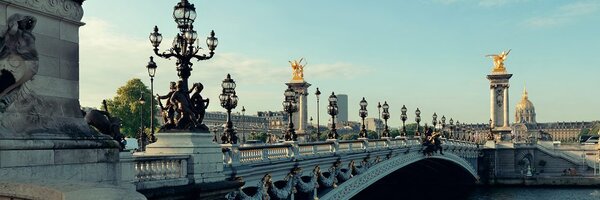 Stampa su tela – Ponte Alessandro III a Parigi