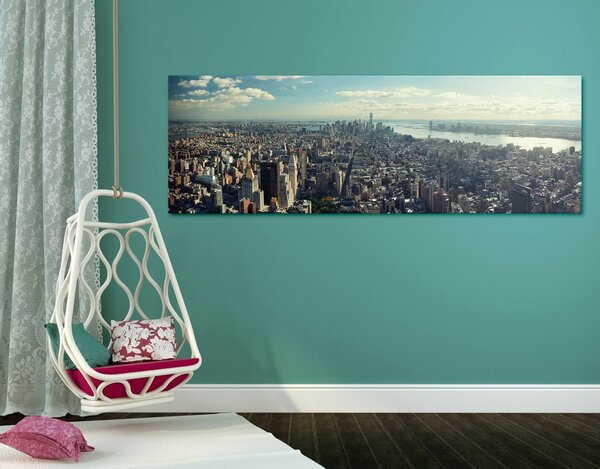 Quadro su tela – Vista sul centro incantevole di New York