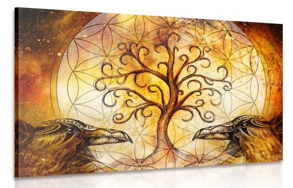 Quadro su tela – Albero della vita magico