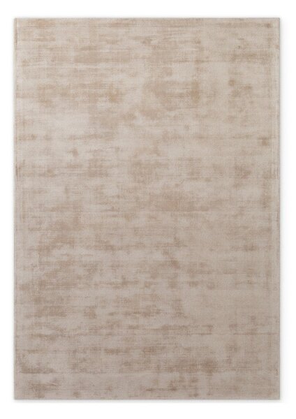 Tappeto beige in viscosa tessuto a mano 120x180 cm Noemi – Vikosa