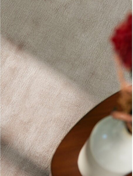 Tappeto beige in viscosa tessuto a mano 120x180 cm Noemi – Vikosa