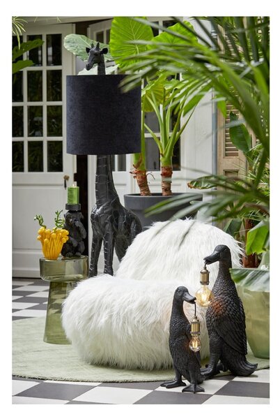 Tavolino rotondo in vetro ø 30 cm Dakwa – Light & Living