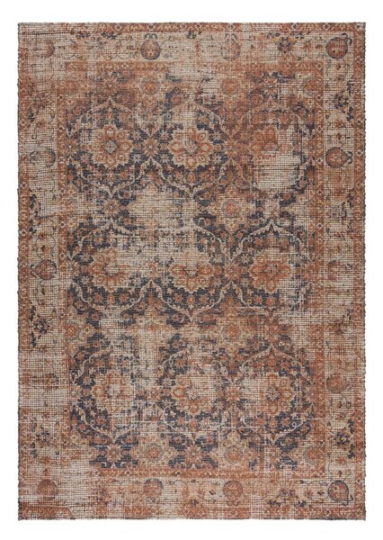 Tappeto tessuto a mano in misto juta di colore naturale 80x150 cm Miley - Flair Rugs