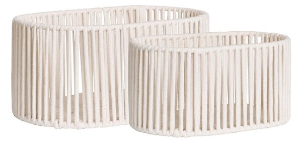 Cestini in tessuto in set da 2 38x25,5x18 cm Arese - House Nordic