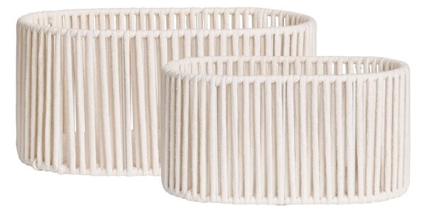 Cestini in tessuto in set da 2 38x25,5x18 cm Arese - House Nordic