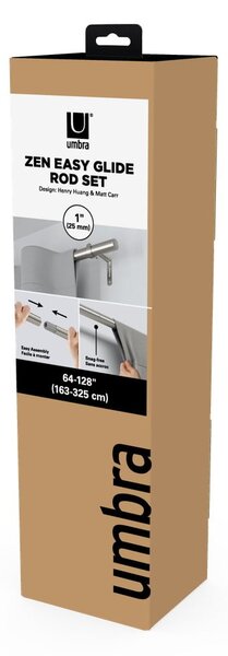 Bastone per tende allungabile 163 - 325 cm Zen - Umbra