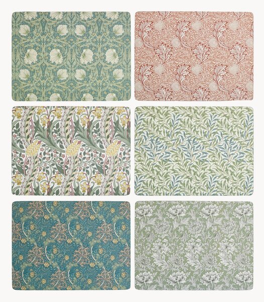Set di 6 tovagliette americane Morris & Co