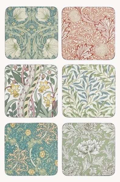Set di 6 sottobicchieri Morris & Co